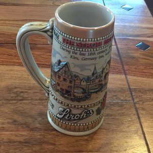 Tall Stroh Beer Stein